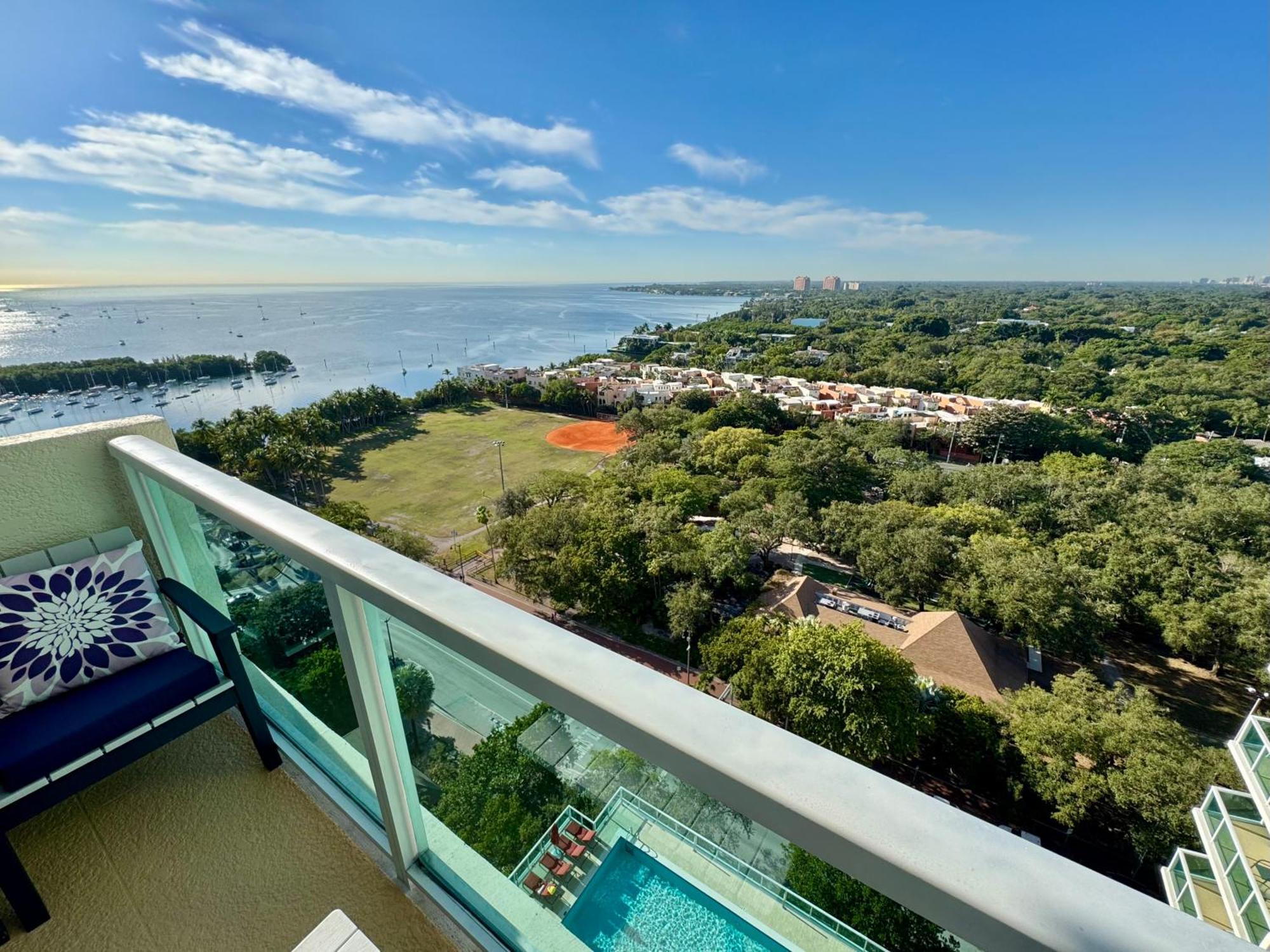 Apartmán Balcony Ocean View ! Pool - Wifi - Gym - Parking Miami Exteriér fotografie